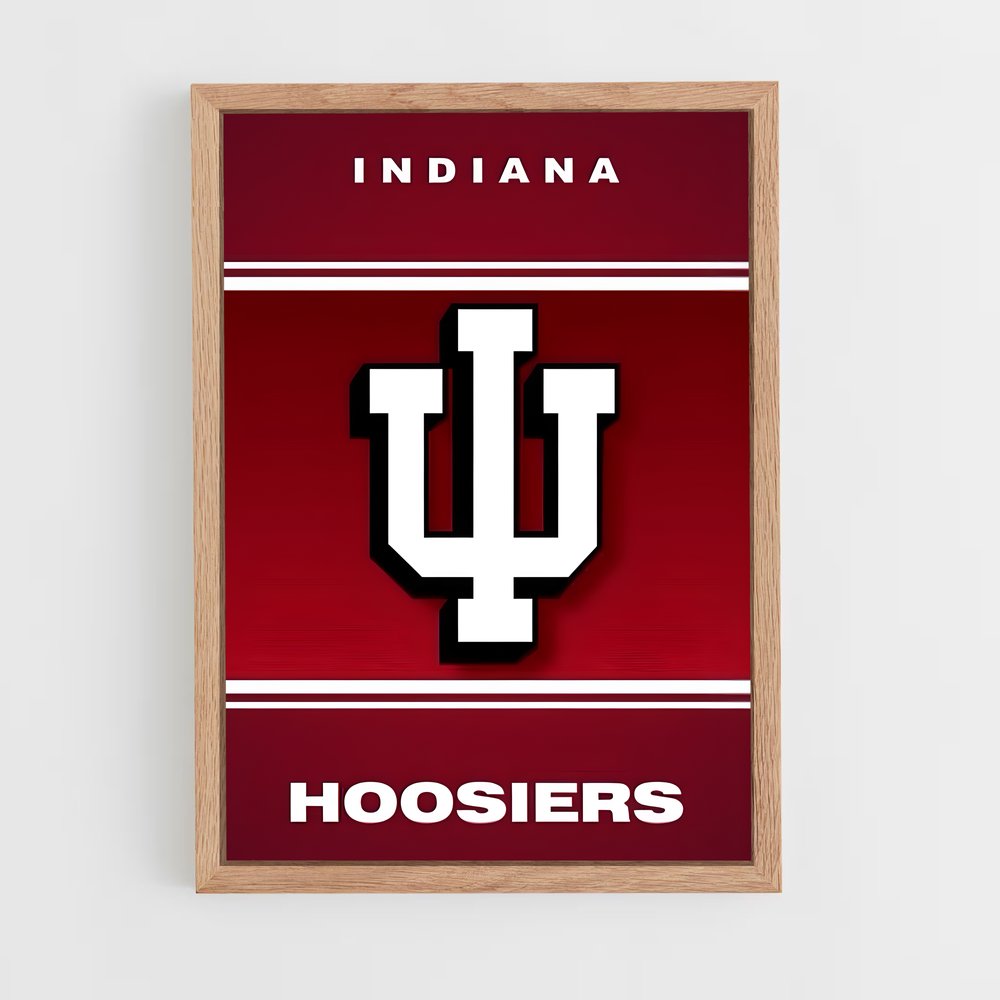 Poster Hoosier Spirit – affiche Basketball (vue 4)